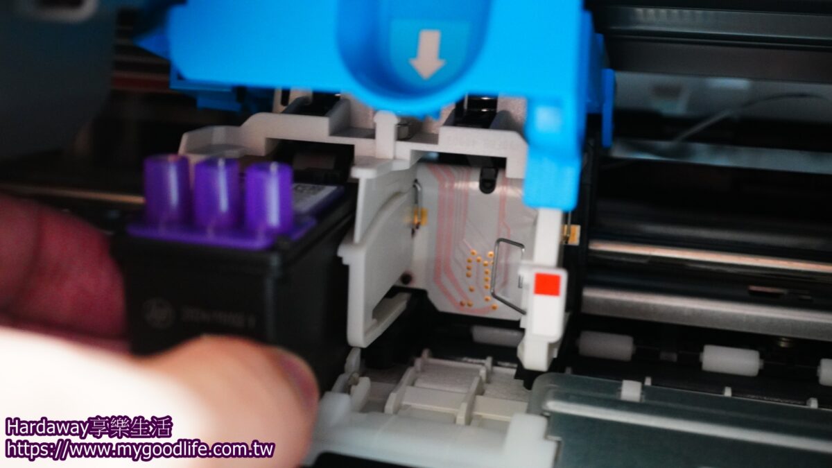 HP印表機安裝列印頭