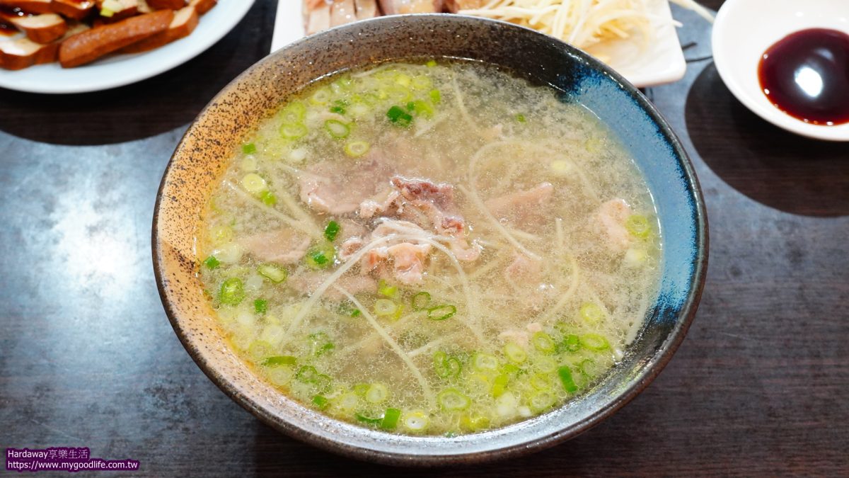 珍品鴨肉專賣店薑絲鴨肉湯