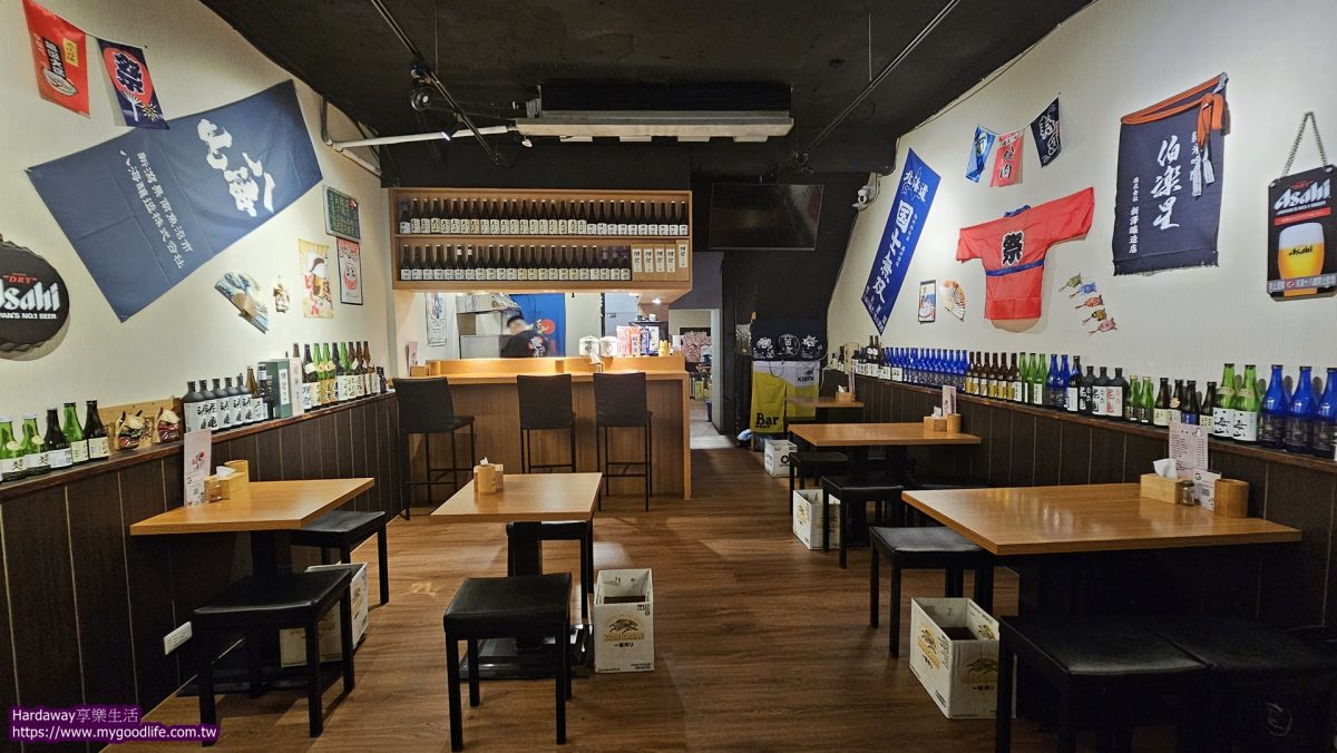 隱川居酒屋用餐區