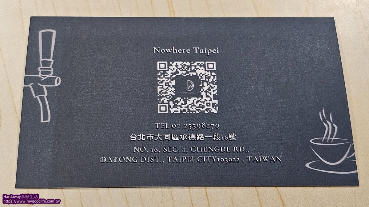 Nowhere Taipei墨西哥餐酒館地址