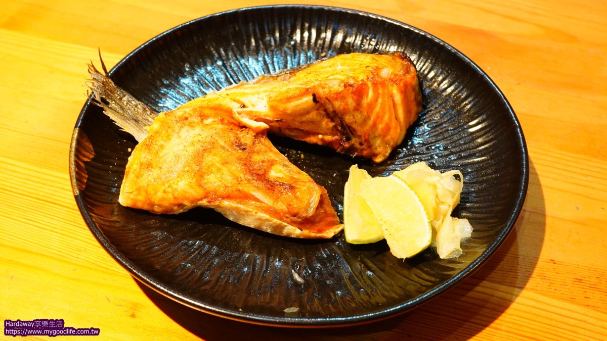 洵首日式料理鹽烤鮭魚下巴
