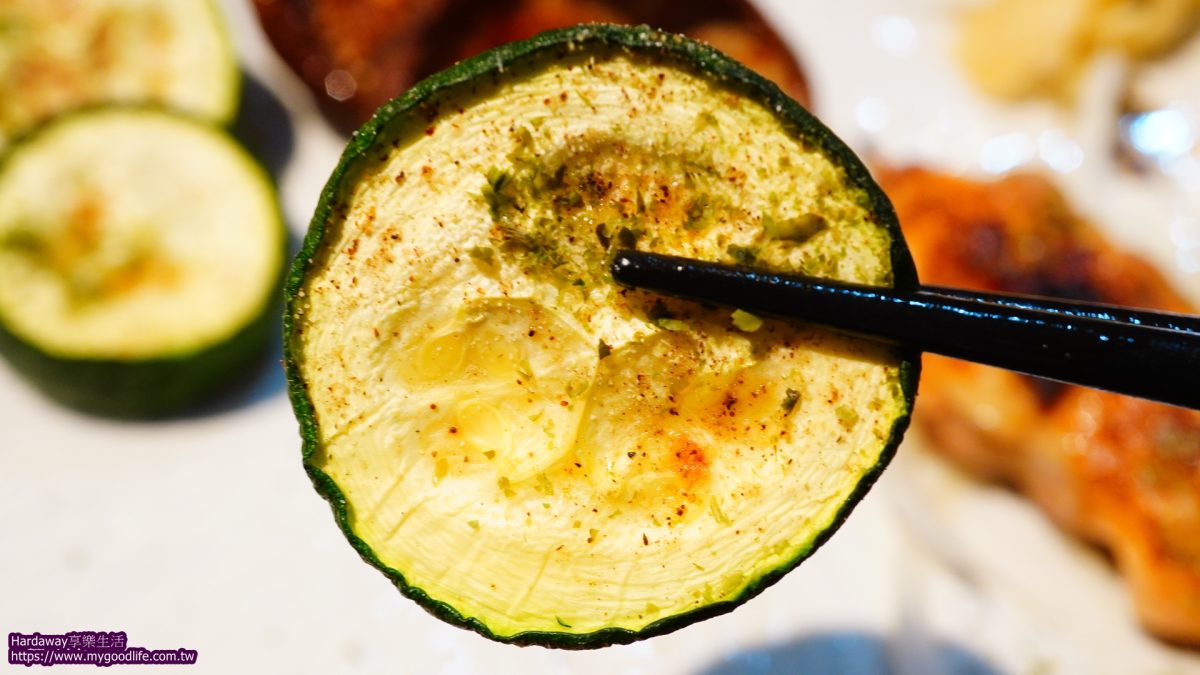 洵首日式料理鹽烤櫛瓜