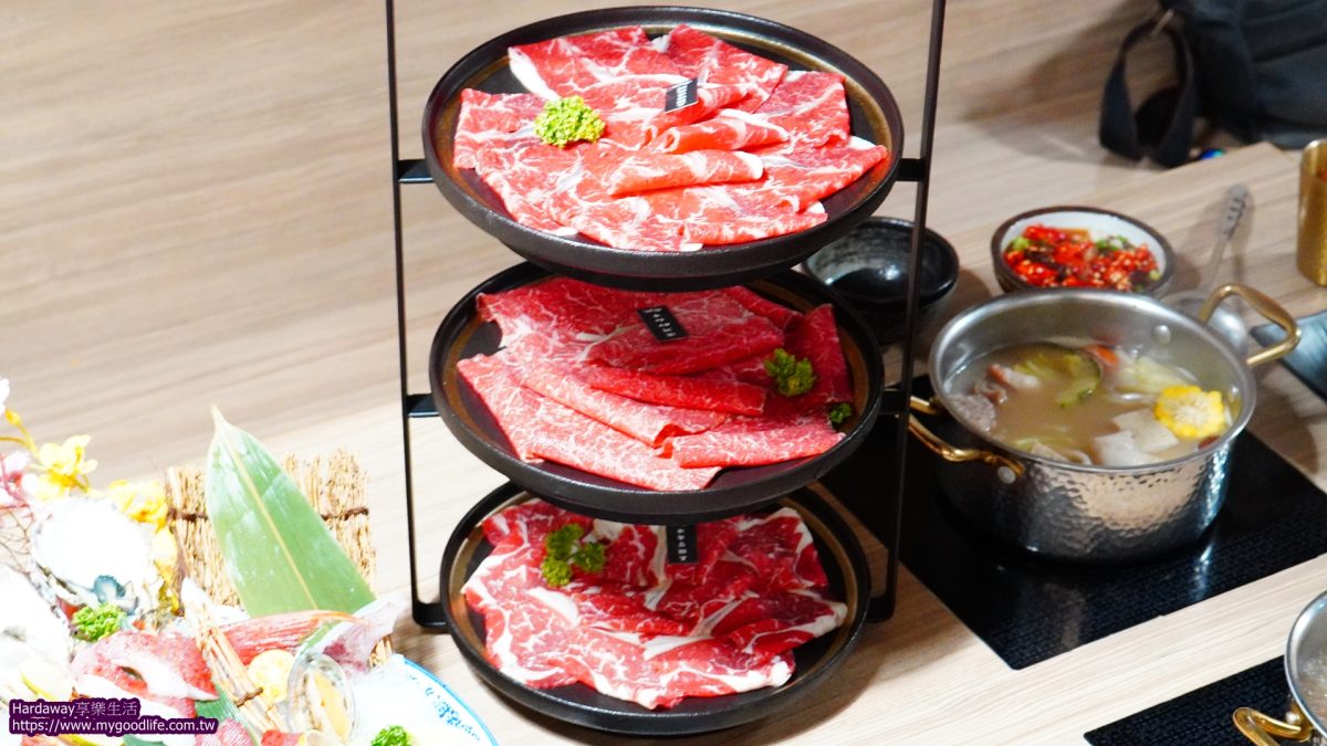 灰鴿鍋南屯店三人套餐牛肉肉盤