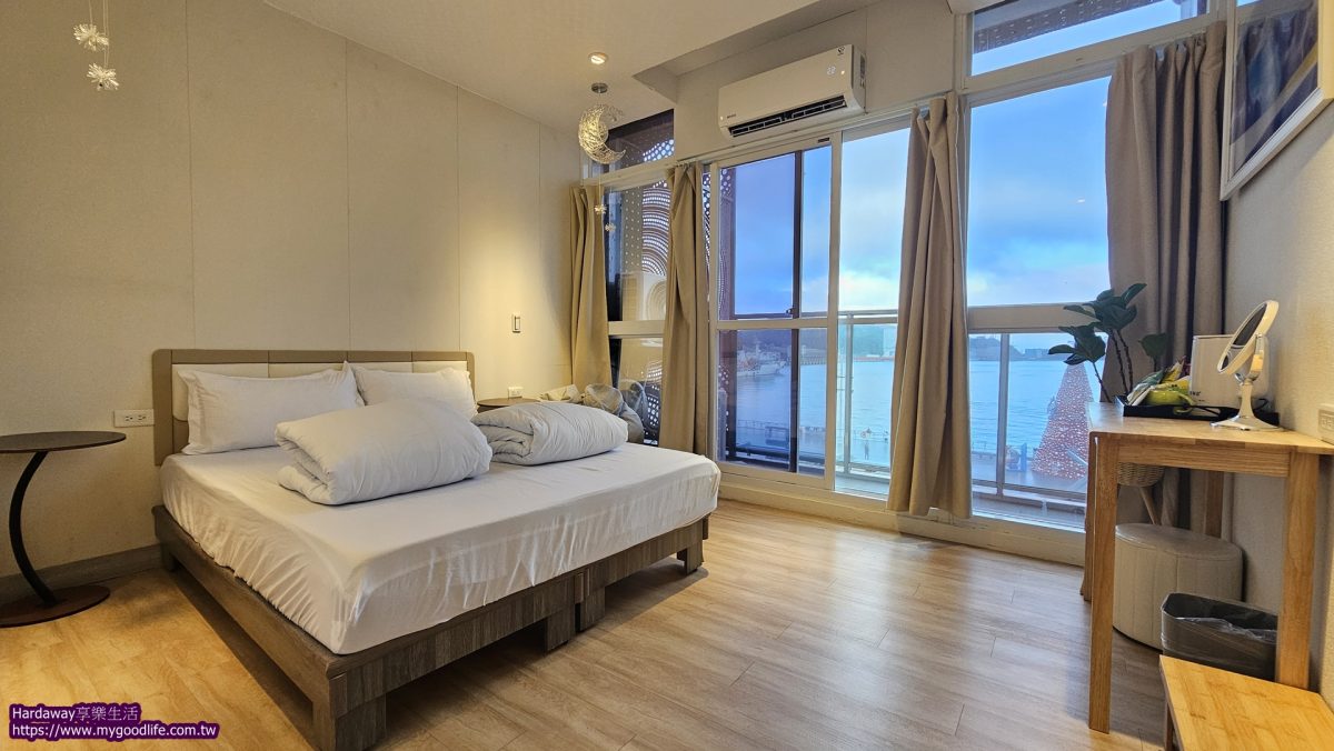 中華郵輪文旅民宿海景豪華雙人房
