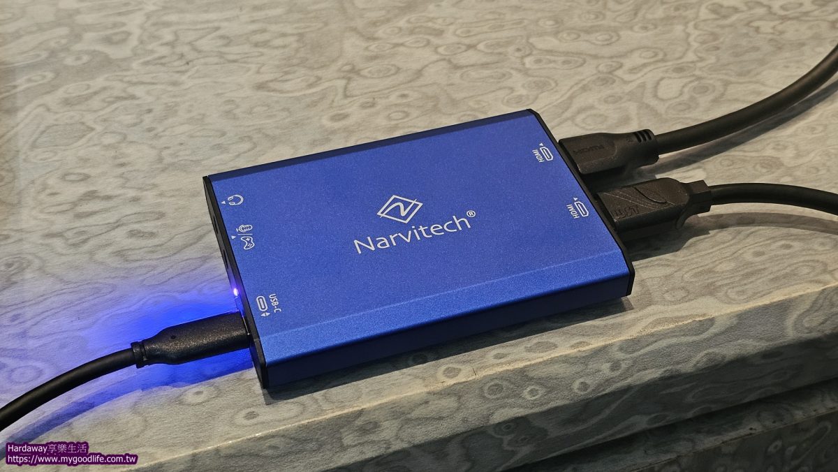 禾麟數碼科技Narvitech NJ700 4K144遊戲實況擷取盒