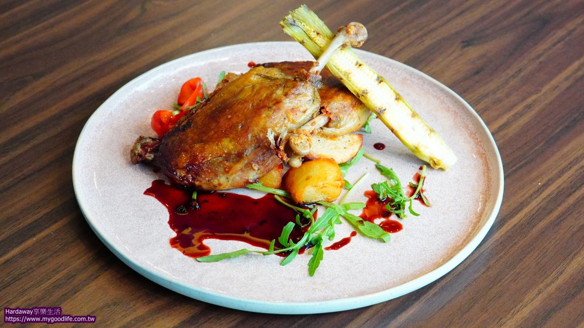 豔陽下義大利小餐館油封櫻桃鴨腿