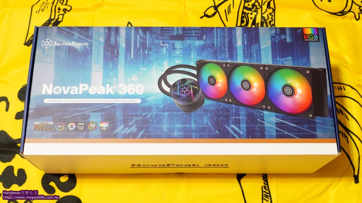 銀欣SilverStone NovaPeak 360 ARGB水冷散熱器