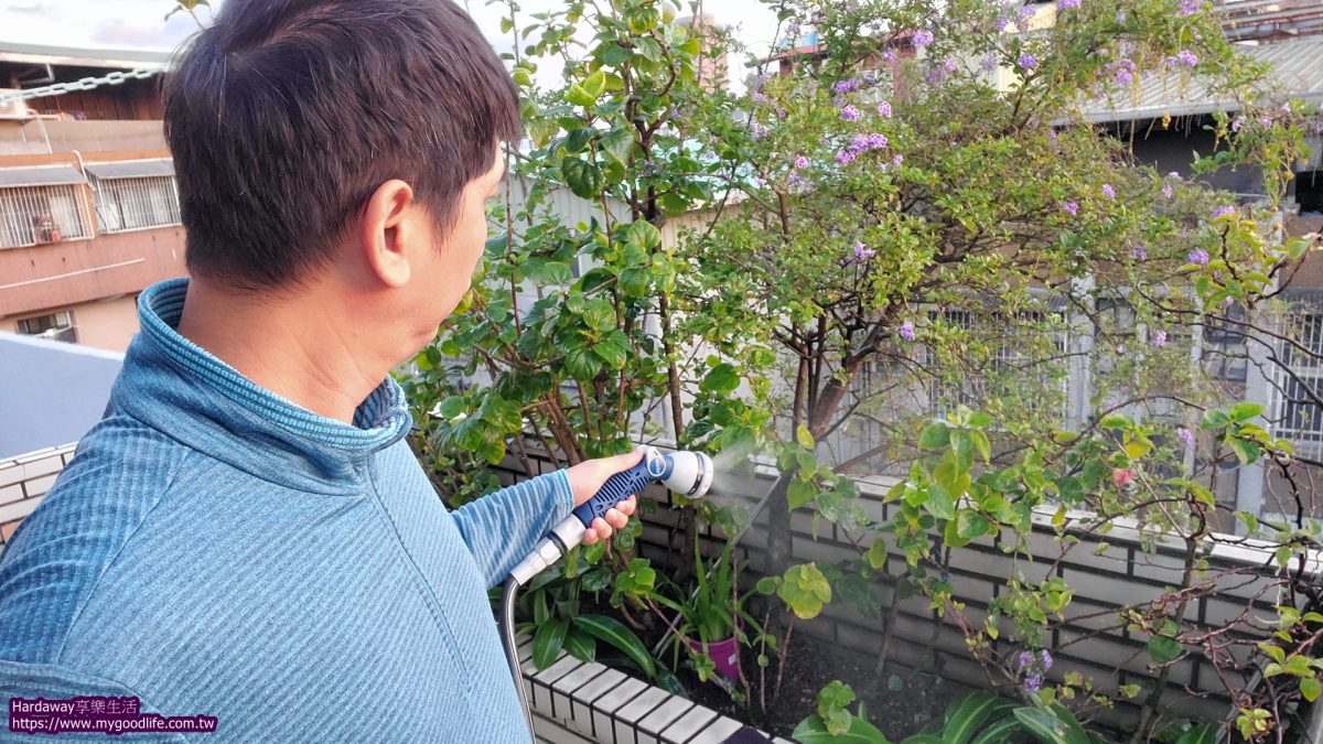 HOKAS多功能八段式園藝水槍