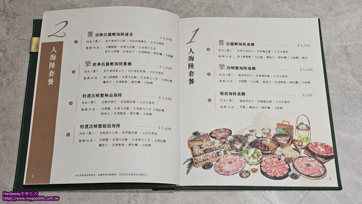 饗樂鍋火鍋套餐