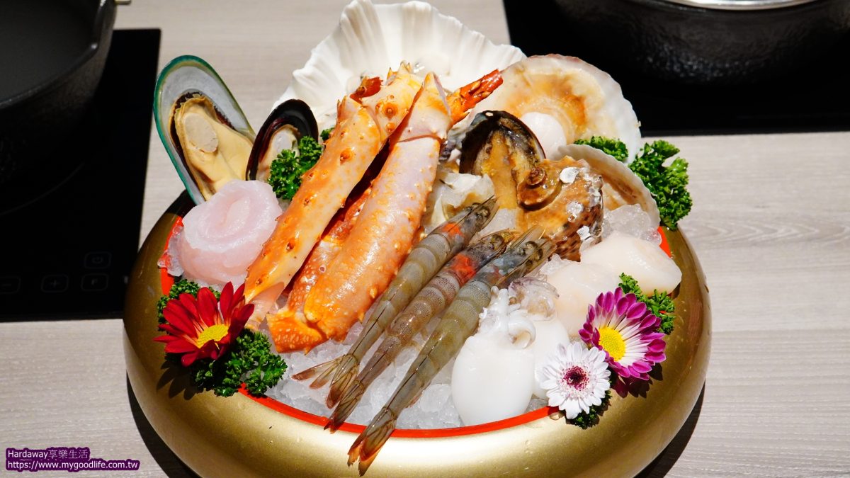 食鍋性也藝文店帝王蟹綜合海鮮拼盤