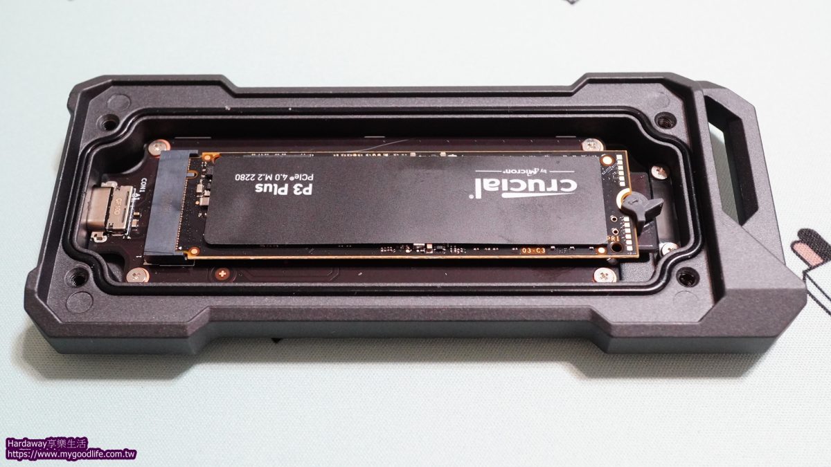 Micron Crucial P3 Plus PCIe NVme SSD測速