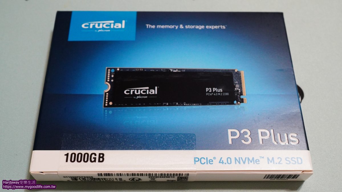 Micron Crucial P3 Plus PCIe NVme SSD