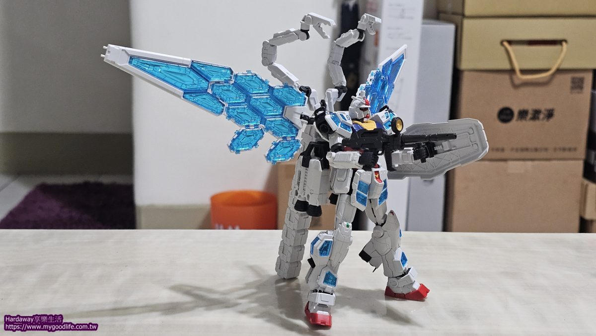 RX-78F00/E鋼彈EX-001璃羽裝備