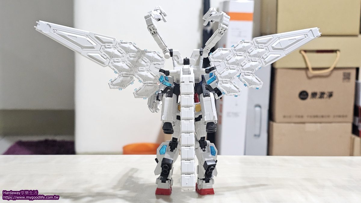 RX-78F00/EガンダムEX-001グラスフェザー装備