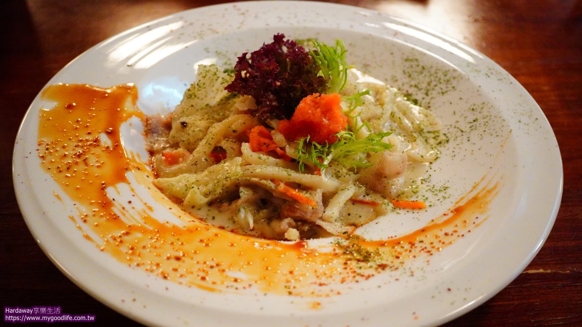 悄悄杯居酒屋奶油明太子炒烏龍