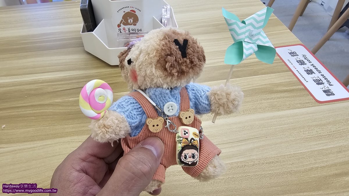 星夢森林劇場水豚扭棒娃娃DIY手作