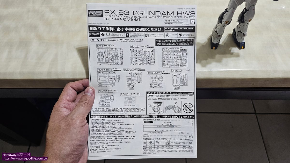 RX-93 ν GUNDAM HWS重武裝型態擴充套件