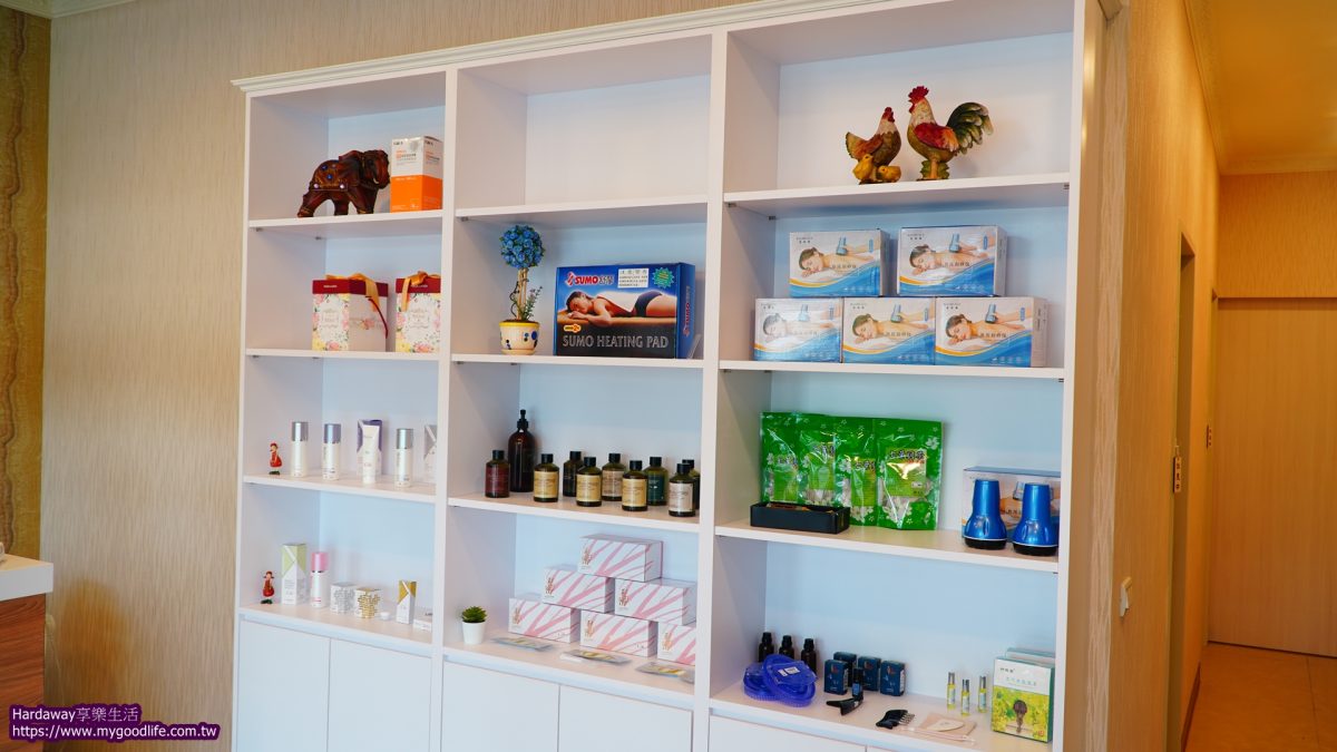 健康主義SPA會館展售商品