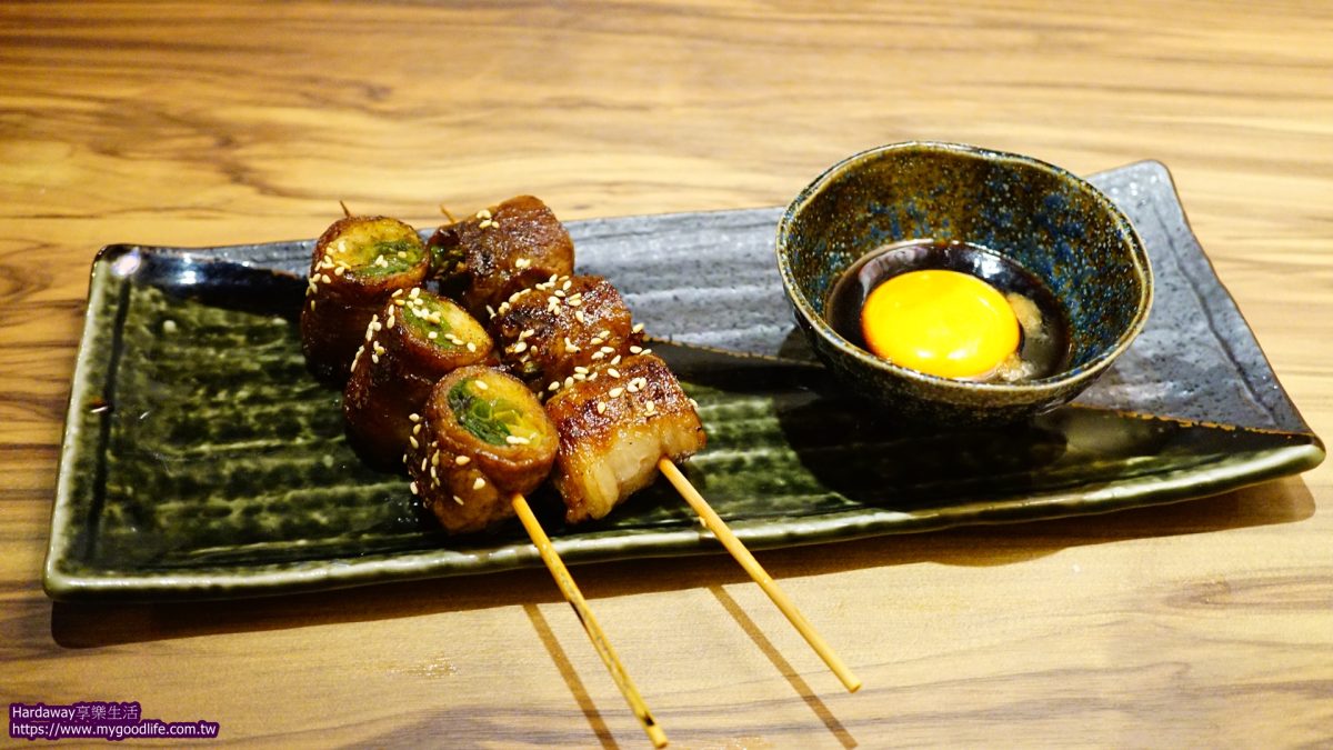 創作串燒野崎牛青蔥卷