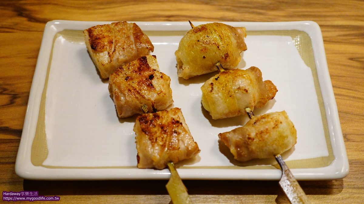 創作串燒野崎串燒豬肉捲盛合