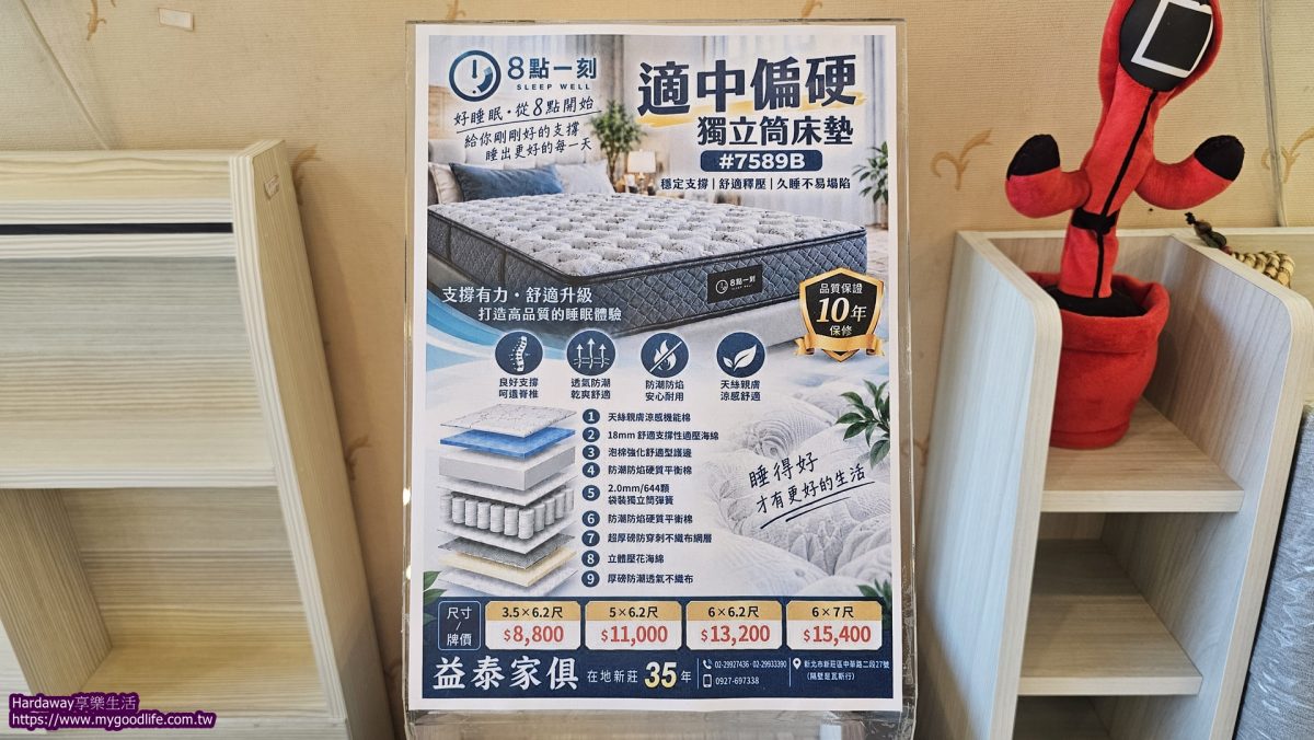 MIT床墊品牌推薦